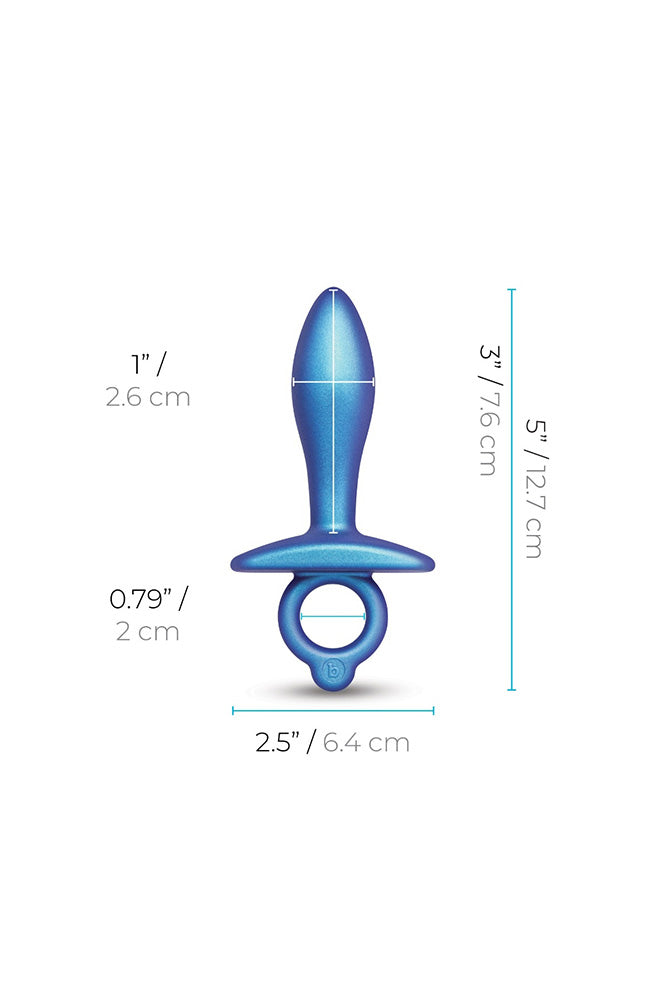 b-Vibe - Butties - Slide Tapered Silicone Anal Plug - Stag Shop