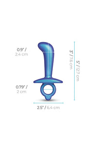 Thumbnail for b-Vibe - Butties - Thumb Silicone Prostate Plug - Stag Shop