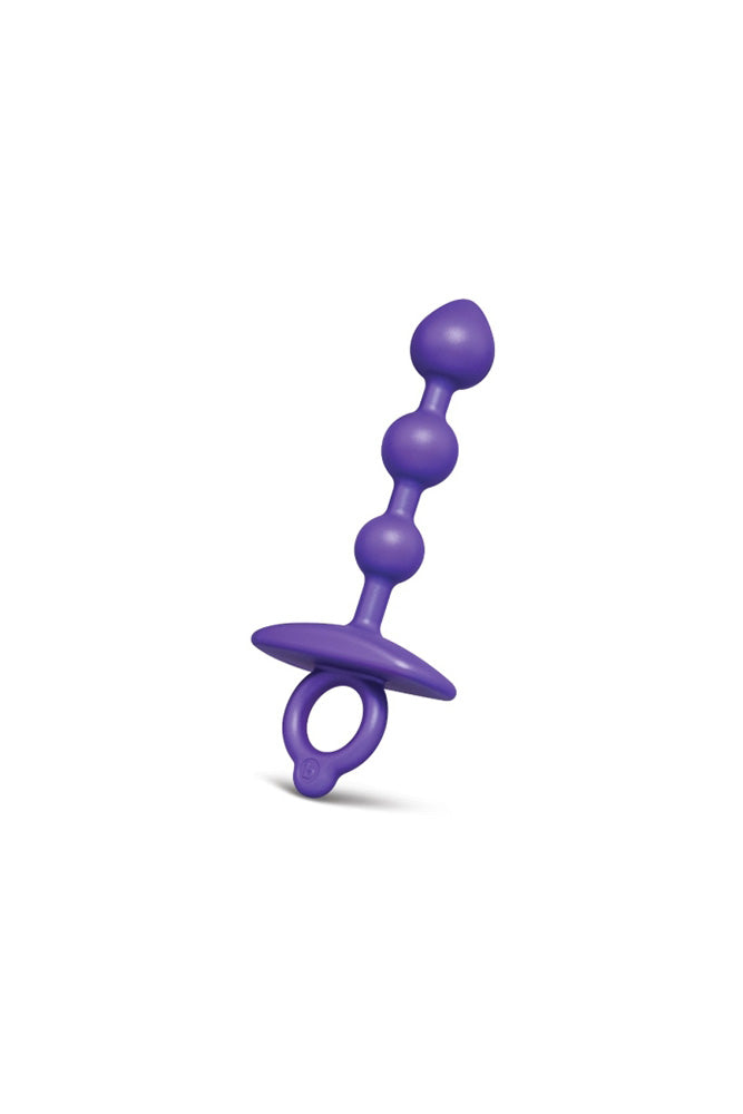 b-Vibe - Butties - Zip Beaded Silicone Anal Plug - Stag Shop