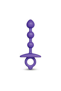 Thumbnail for b-Vibe - Butties - Zip Beaded Silicone Anal Plug - Stag Shop