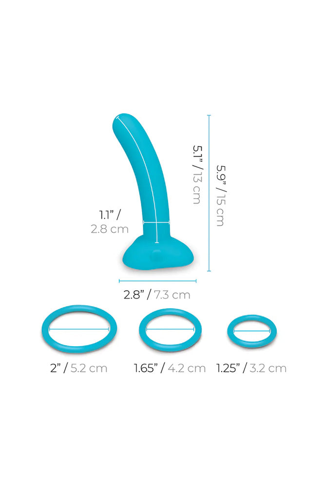 b-Vibe - Every Body Strap-On Harness Set with 6" Silicone Dildo - Stag Shop