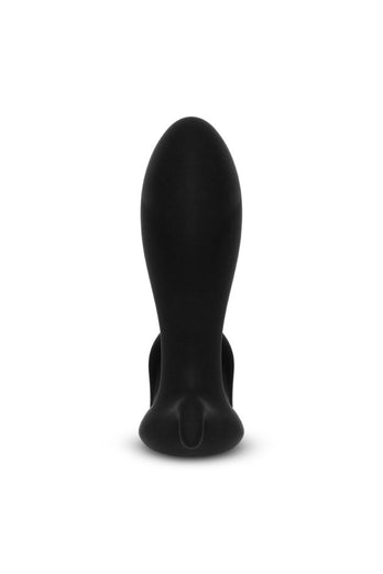 b-Vibe - Expand Vibrating & Inflating Prostate Plug with Remote Control - Black - Stag Shop