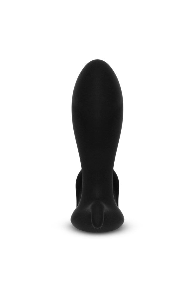 b-Vibe - Expand Vibrating & Inflating Prostate Plug with Remote Control - Black - Stag Shop