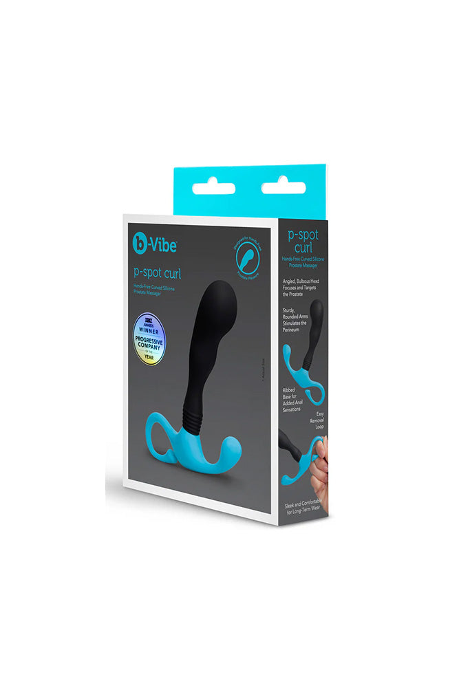 b-Vibe - P-Spot Curl Prostate Massager - Stag Shop