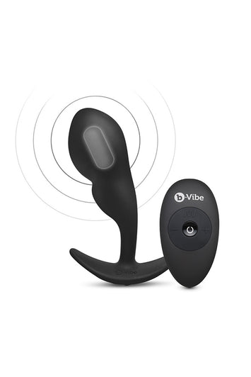 b-Vibe - Remote Control 145g P-Spot Snug Plug - Stag Shop