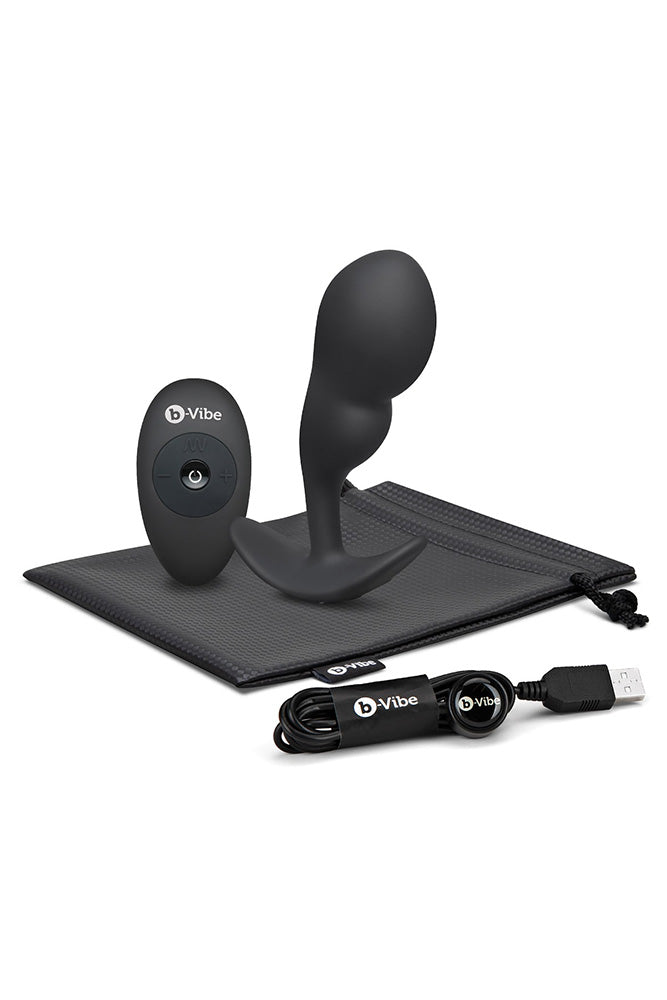 b-Vibe - Remote Control 145g P-Spot Snug Plug - Stag Shop