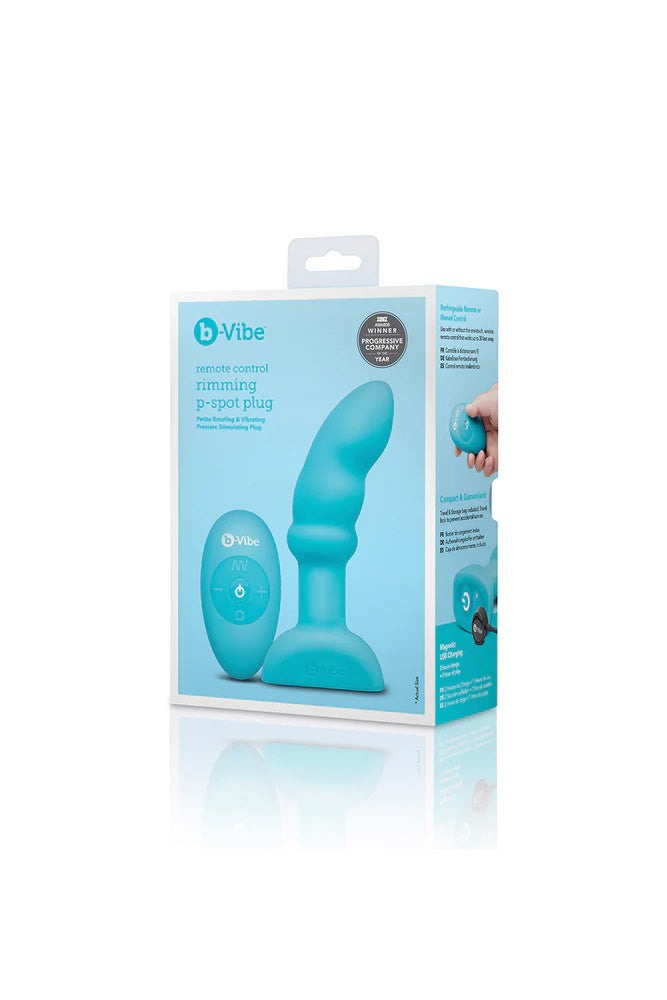 b-Vibe - Remote Control Rimming P-Spot Plug - Stag Shop