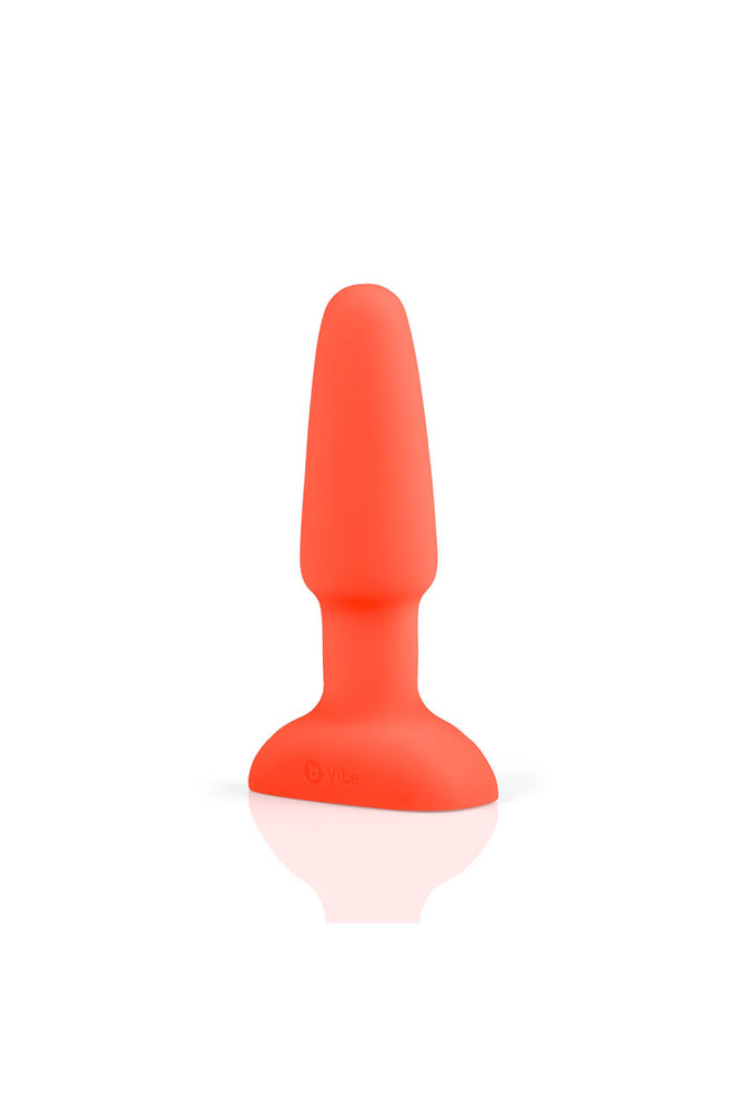 b-Vibe - Rimming 2 Butt Plug - Orange - Stag Shop
