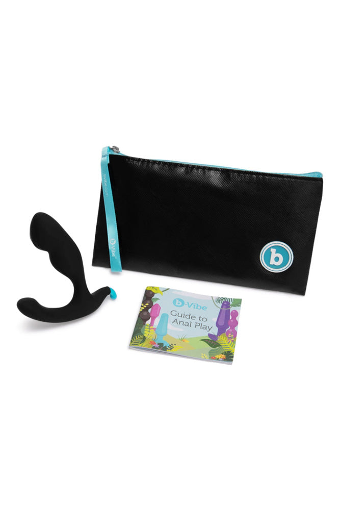 b-Vibe - Rocker Weighted Prostate Plug - Black - Stag Shop