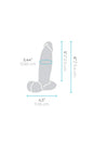 b-Vibe - Slipskin Girthy Realistic 6