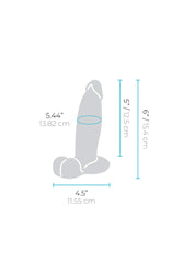 b-Vibe - Slipskin Girthy Realistic 6