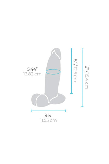 b-Vibe - Slipskin Girthy Realistic 6