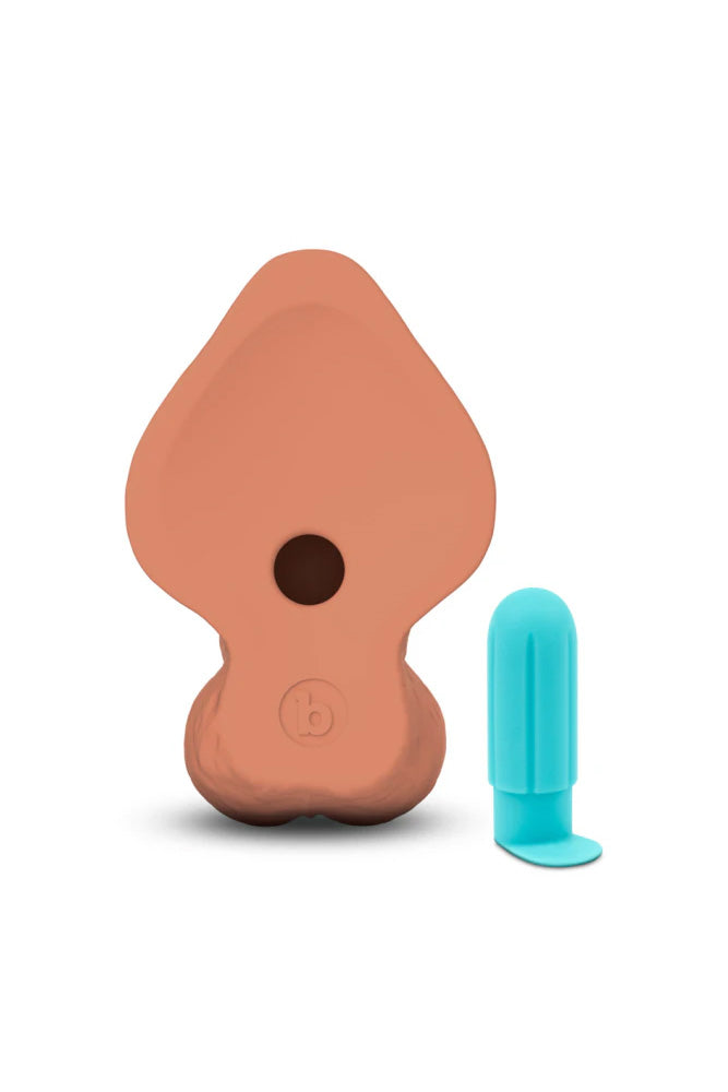 b-Vibe - Slipskin Curvy Realistic 10" Silicone Dildo - Stag Shop