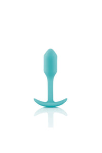 Thumbnail for b-Vibe - Snug Plug 1 - Weighted Butt Plug - Mint - Stag Shop