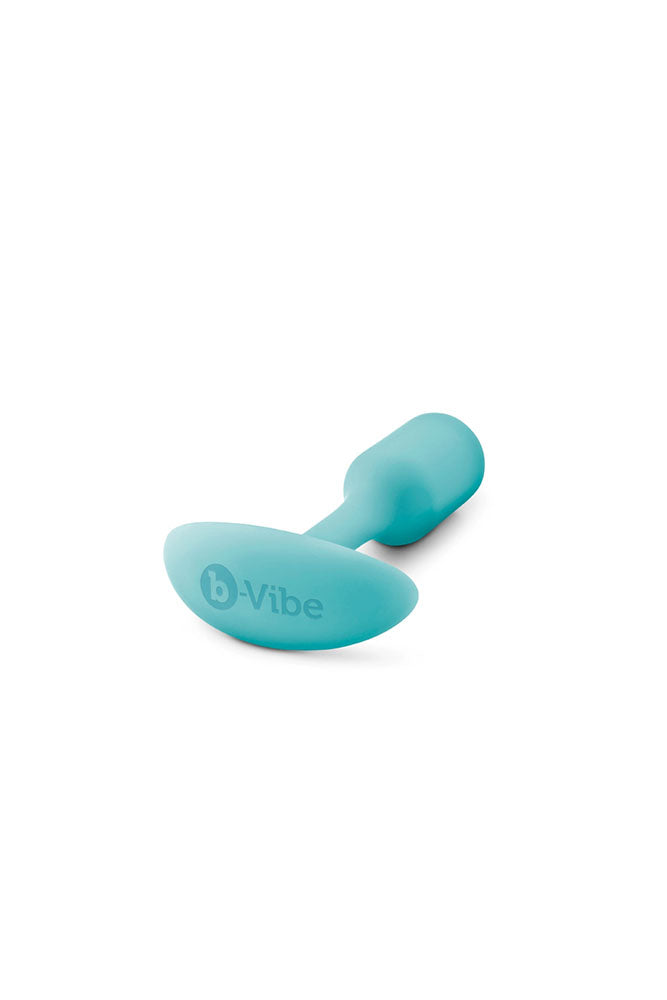 b-Vibe - Snug Plug 1 - Weighted Butt Plug - Mint - Stag Shop