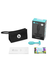 b-Vibe - Snug Plug 1 - Weighted Butt Plug - Mint - Stag Shop