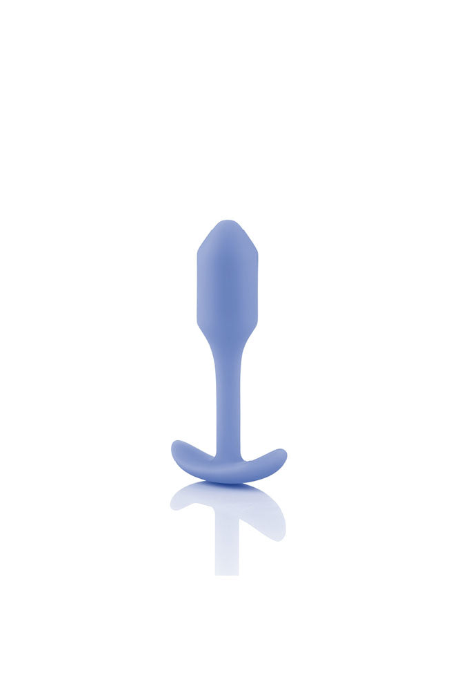b-Vibe - Snug Plug 1 - Weighted Butt Plug - Violet - Stag Shop