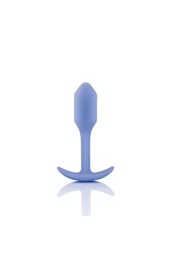b-Vibe - Snug Plug 1 - Weighted Butt Plug - Violet - Stag Shop