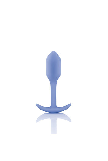 b-Vibe - Snug Plug 1 - Weighted Butt Plug - Violet - Stag Shop