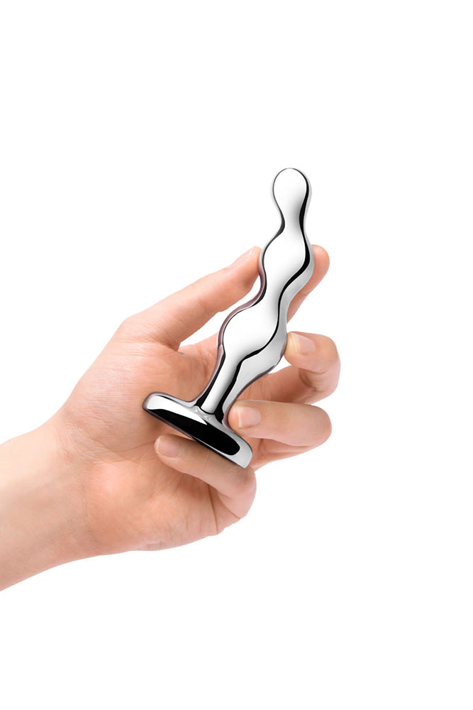 b-Vibe - Stainless Steel Anal Beads - Stag Shop