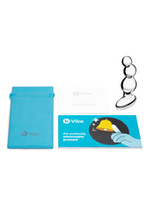 b-Vibe - Stainless Steel Anal Beads - Stag Shop