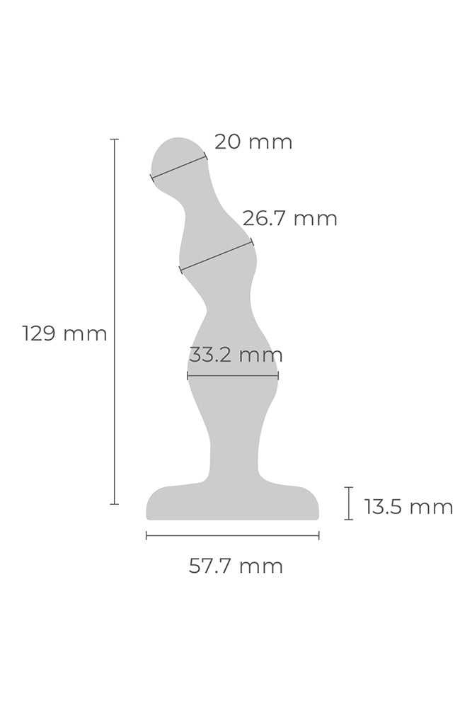 b-Vibe - Stainless Steel Anal Beads - Stag Shop