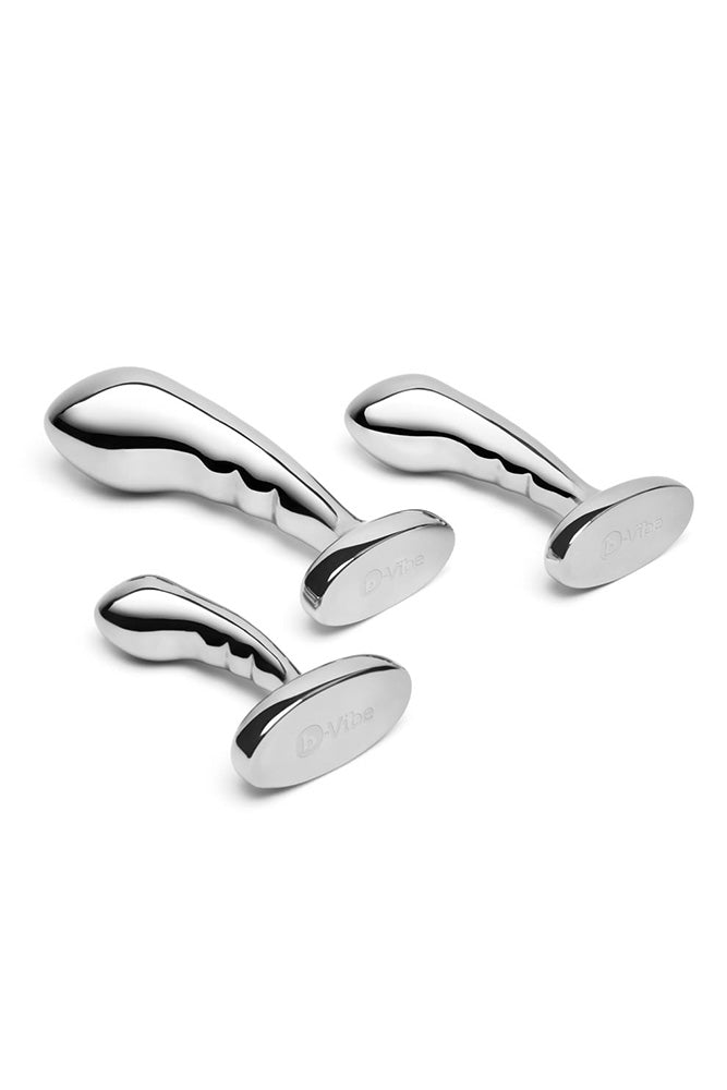b-Vibe - Stainless Steel P-spot Training Set - Stag Shop