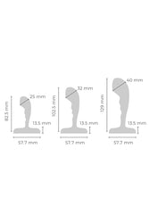 b-Vibe - Stainless Steel P-spot Training Set - Stag Shop