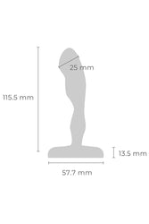 b-Vibe - Stainless Steel Prostate Plug - Stag Shop