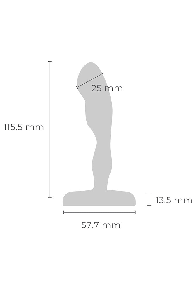 b-Vibe - Stainless Steel Prostate Plug - Stag Shop
