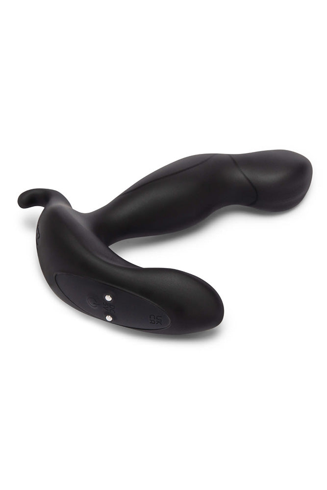 b-Vibe - 360 Prostate Remote Controlled Vibrating Plug  - Black - Stag Shop