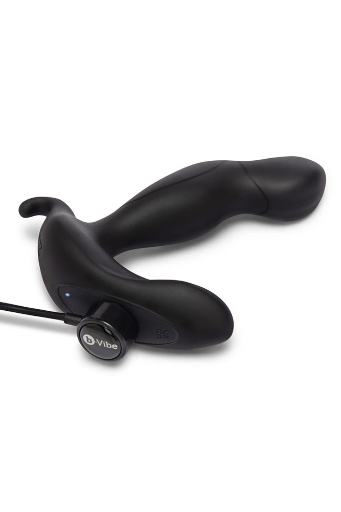 b-Vibe - 360 Prostate Remote Controlled Vibrating Plug  - Black - Stag Shop
