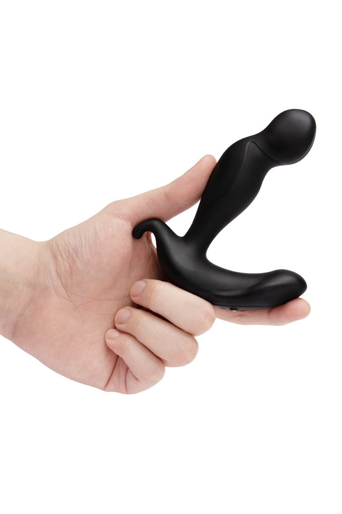 b-Vibe - 360 Prostate Remote Controlled Vibrating Plug  - Black - Stag Shop