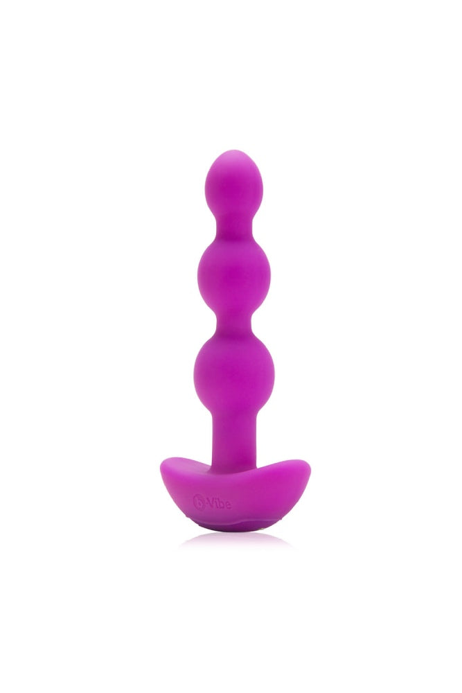 b-Vibe - Triplet Anal Beads - Fuchsia - Stag Shop