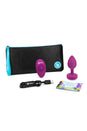 b-Vibe - Vibrating Jewel Plug with Remote Control - S/M - Pink - Stag Shop