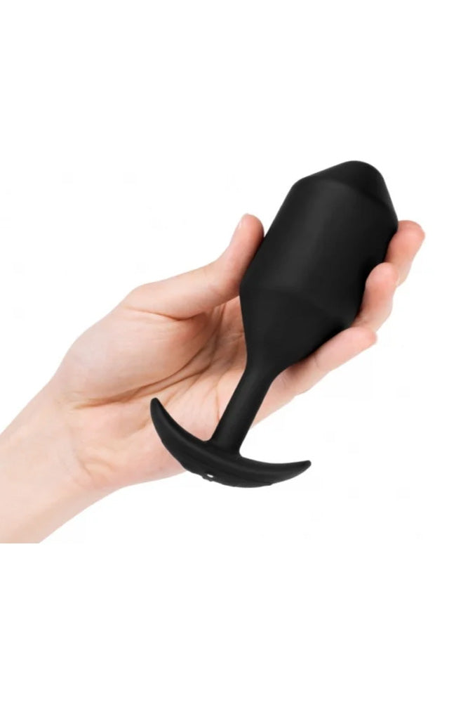 B-Vibe - Vibrating Snug Plug 5 Weighted Butt Plug - Stag Shop