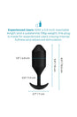 B-Vibe - Vibrating Snug Plug 5 Weighted Butt Plug - Stag Shop