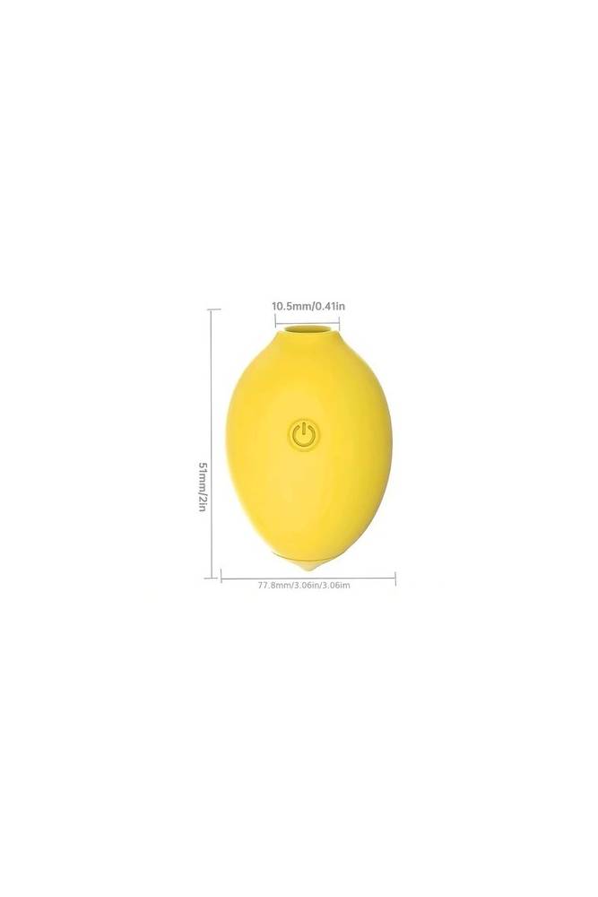 Bella Squeeze - Lemon Vibrating Clitoral Stimulator - Stag Shop