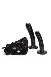 Tantus - Bend Over Intermediate Strap-On Kit - Black - Stag Shop