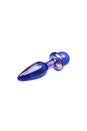 Biird - Anii Glass Anal Plug - Purple - Stag Shop