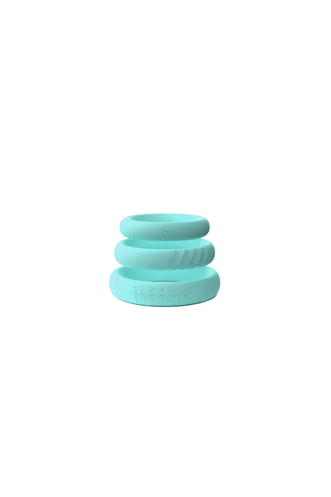 Biird - Riin 3 PC Silicone Cockring Set - Stag Shop
