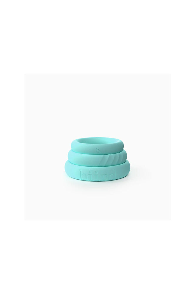 Biird - Riin 3 PC Silicone Cockring Set - Stag Shop