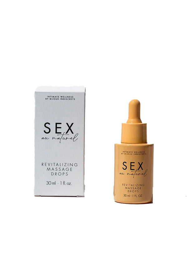 Bijoux - Sex au Naturel - Revitalizing Intimate Massage Drops - 1oz - Stag Shop
