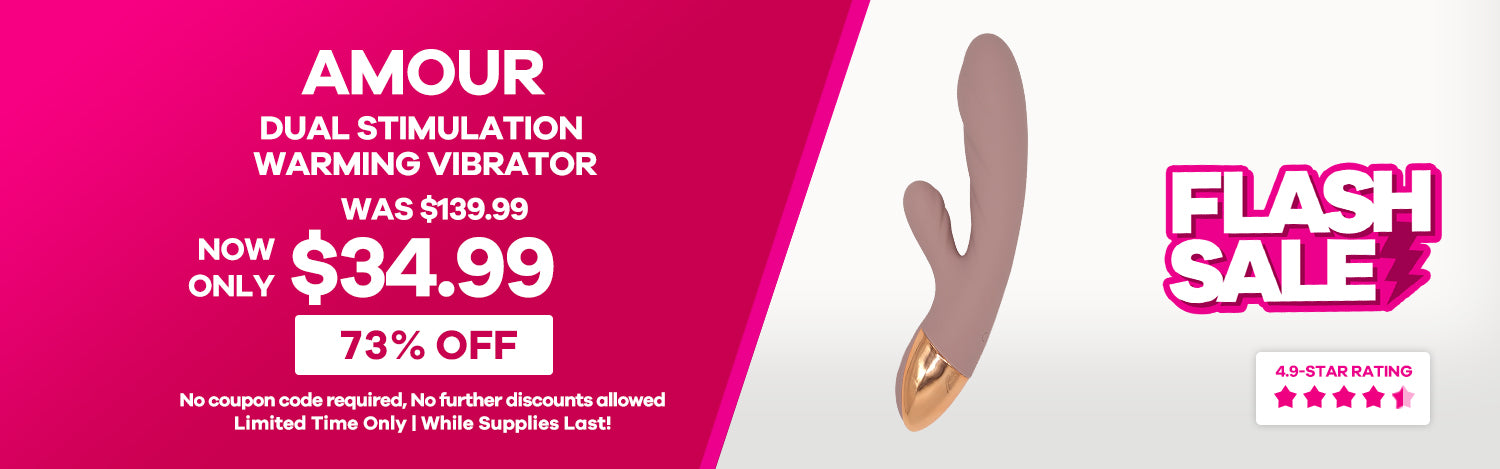 Amour - Dual Stimulation Warming Vibrator