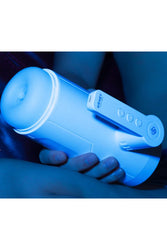 Honey Play Box - Blanche Thrusting & Vibrating Automatic Masturbator - White - Stag Shop