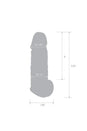 Blue Line - Super Real Penis Extension Sleeve With Ball Strap - Stag Shop
