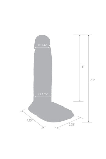 Blue Line - Super Real Penis Extension Sleeve With Ball Strap - Stag Shop