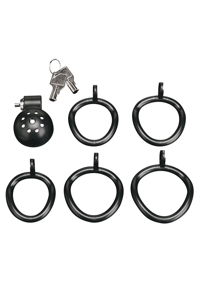 Blue Line - Mini Cock Micro Chastity Cage