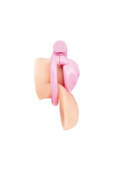 Blue Line - Bitchboy Mini Chastity Cage With Pussy Shape - Stag Shop