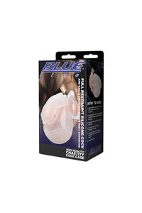 Thumbnail for Blue Line - Full Restraint Silicone Cock & Balls Chastity Device